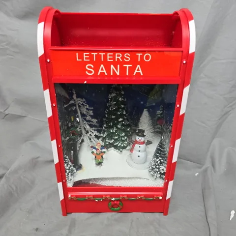 LIGHT UP LETTERS TO SANTA MUSICAL SCENE 