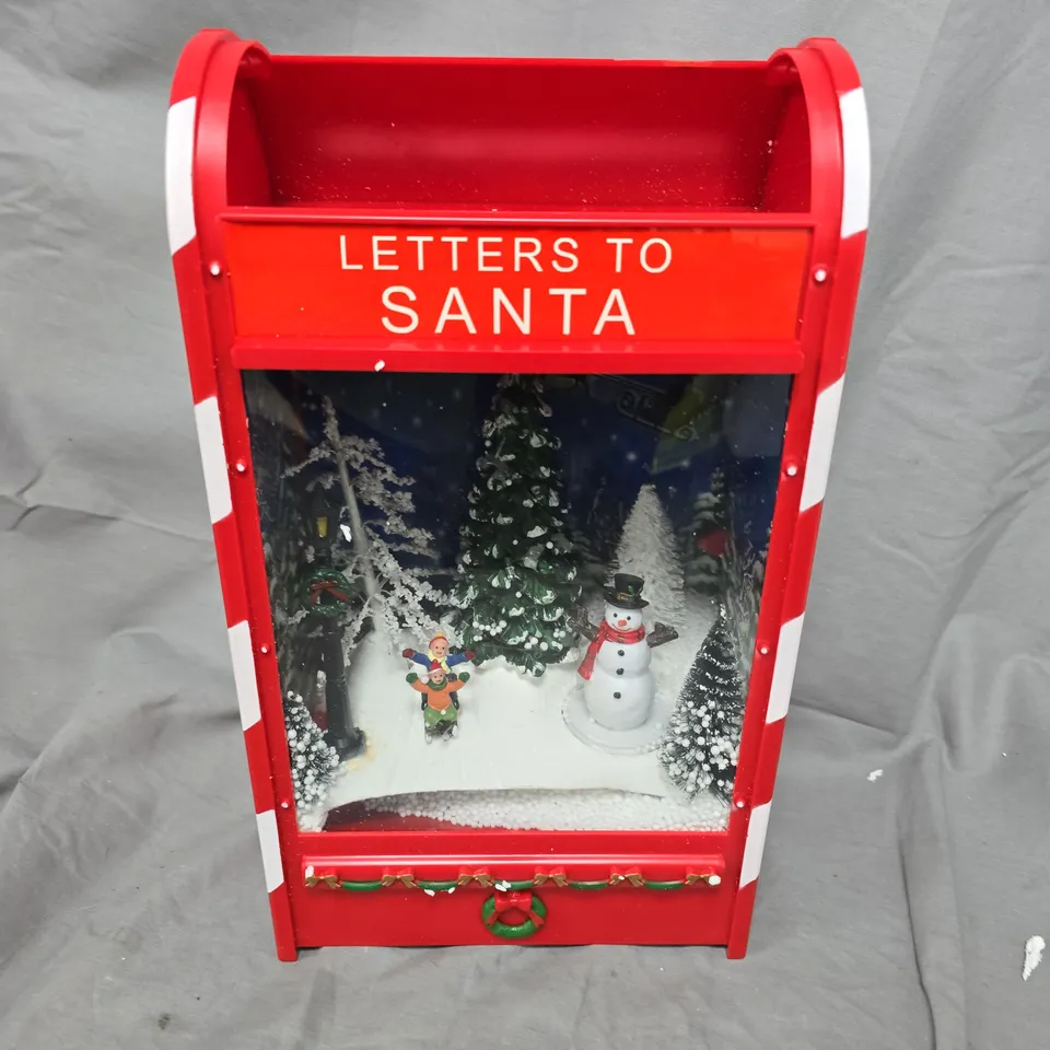 LIGHT UP LETTERS TO SANTA MUSICAL SCENE 