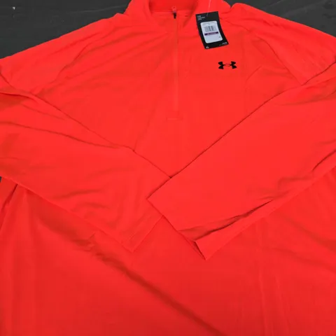 UNDER ARMOUR 1/4 ZIP SHIRT - SIZE XXL