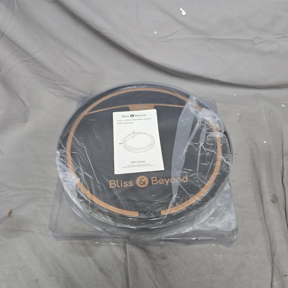BOXED BLISS & BEYOND ROBOT VACUUM CLEANER