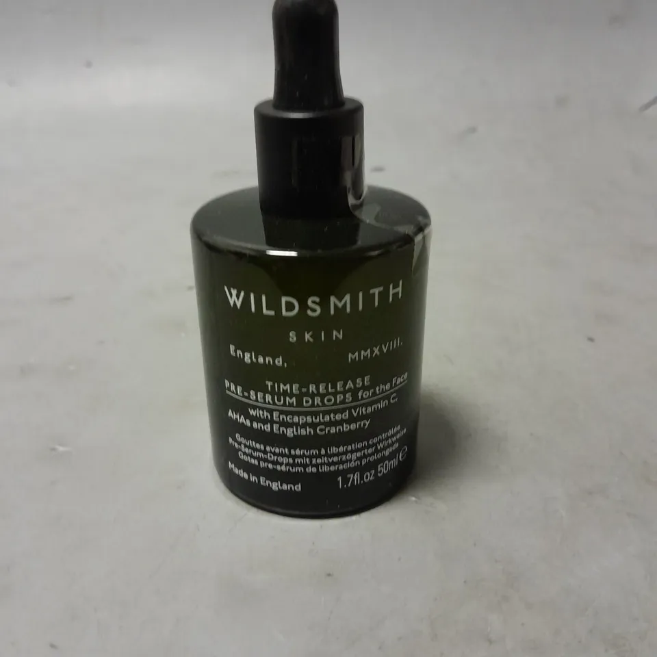 WILDSMITH SKIN TIME RELEASE PRE-SERUM DROPS 50ML
