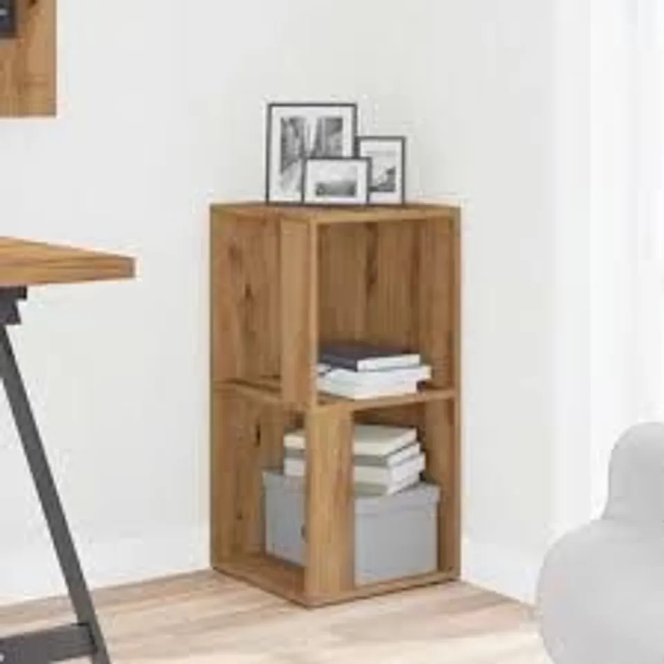 BOXED VIDAXL 33cm W CORNER BOOKCASE (1 BOX)