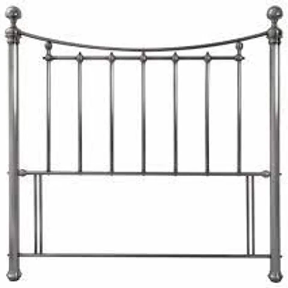 BOXED ISABELLE 135CM HEADBOARD ANTIQUE NICKEL