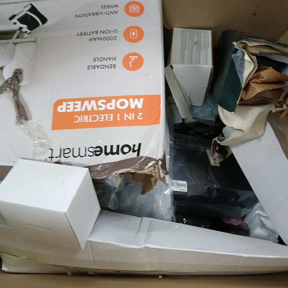 BOX OF APPROXIMATELY 10 ASSORTED HOUSEHOLD ITEMS TO INCLUDE FACE OIL, COLLAGEN, ETC - COLLECTION ONLY