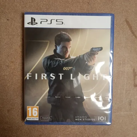 SEALED 007 FIRST LIGHT PLAYSTATION 5 VIDEO GAME