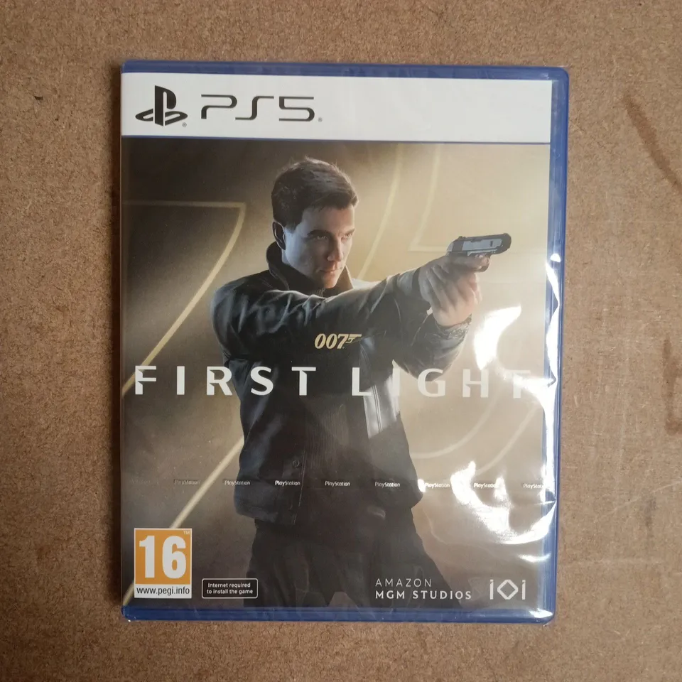 SEALED 007 FIRST LIGHT PLAYSTATION 5 VIDEO GAME