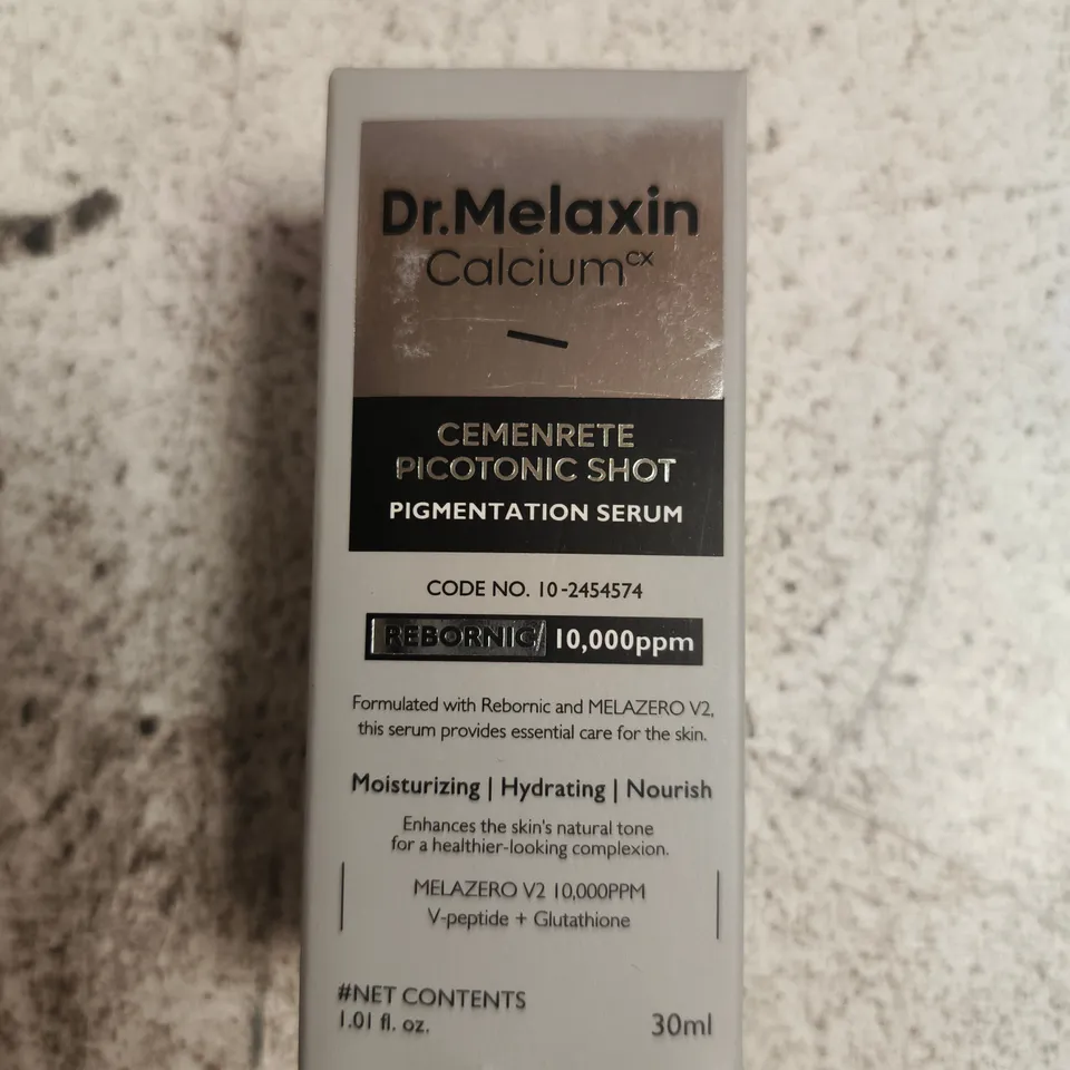 BOXED DR MELAXIN CALCIUM PIGMENTATION SERUM – 30ML
