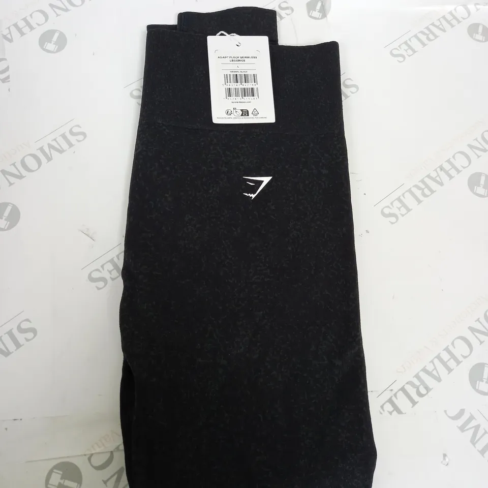 GYMSHARK ADAPT FLECK SEAMLESS LEGGINGS SIZE L