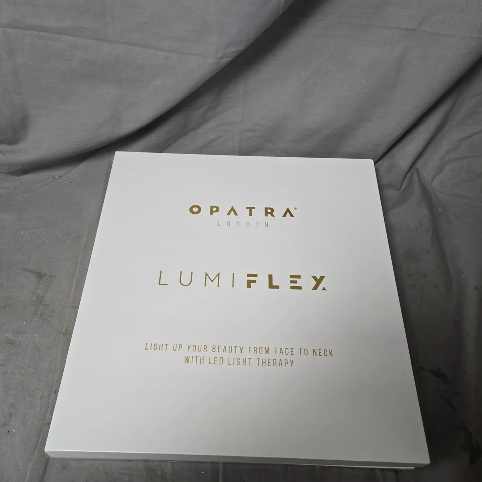 OPATRA LONDON LUMIFLEX LED LIGHT THERAPY FACIAL MASK – BOXED