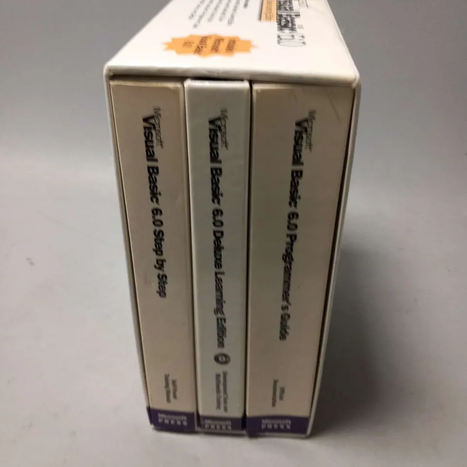 BOXED MICROSOFT VISUAL BASIC 6.0 DELUXE LEARNING EDITION