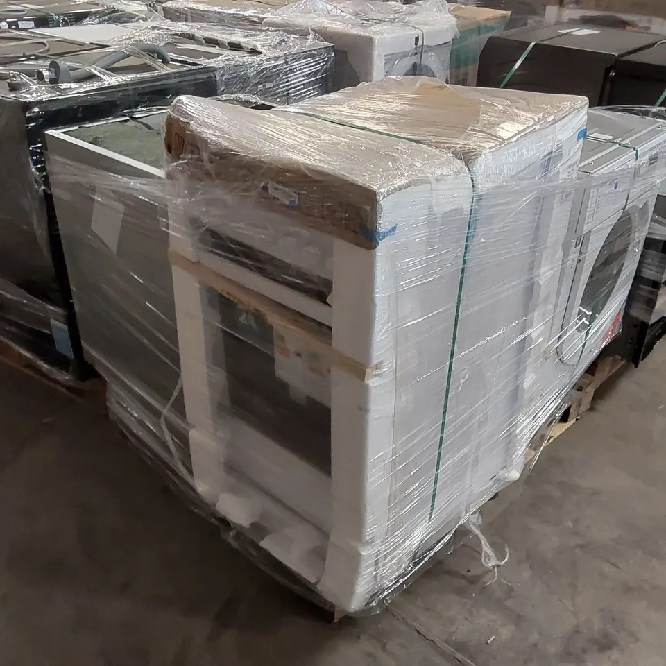 PALLET OF APPROXIMATELY 4 UNPROCESSED RAW RETURN WHITE GOODS TO INCLUDE;