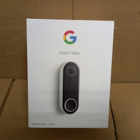 GOOGLE NEST HELLO VIDEO DOORBELL SYSTEM