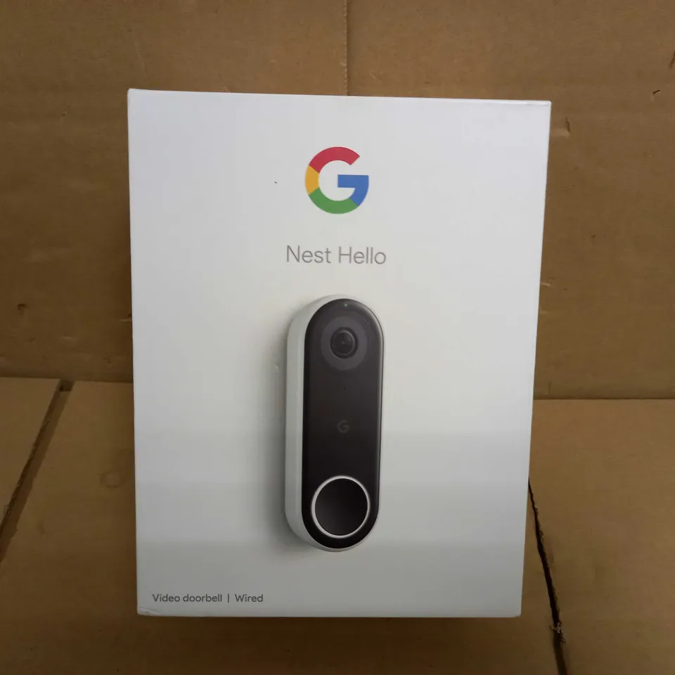 GOOGLE NEST HELLO VIDEO DOORBELL SYSTEM