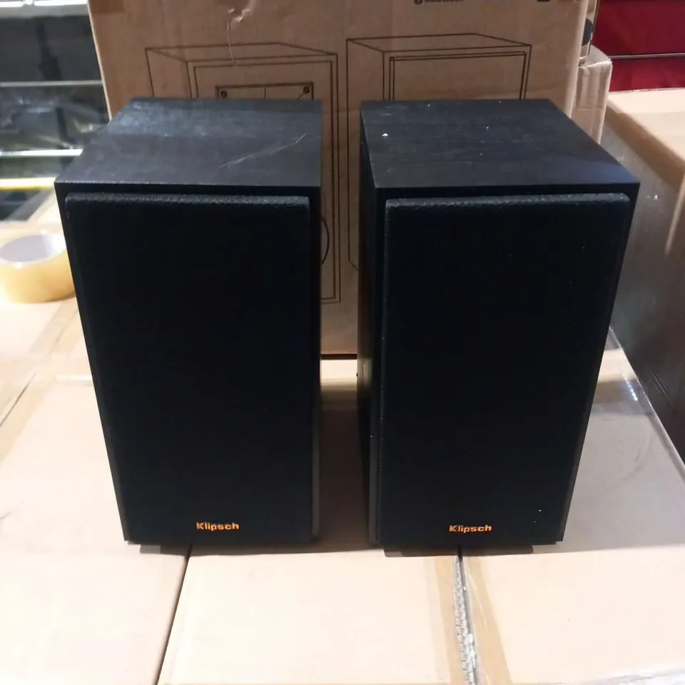 KLIPSCH R41PM BLACK (ACTIVE) BLUETOOTH ACTIVE HIFI SPEAKERS - PER PAIR