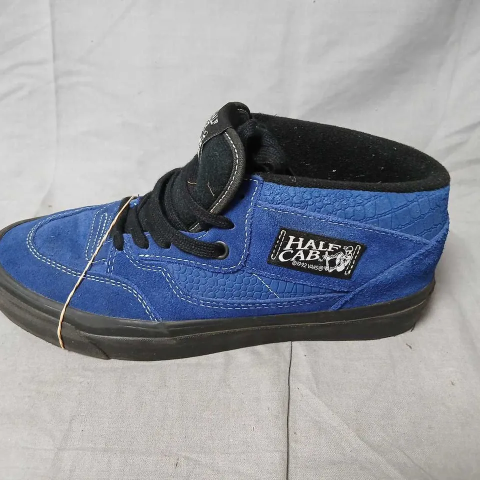 Vans Half Cab Blue Skate Shoes – Men's US 7.5