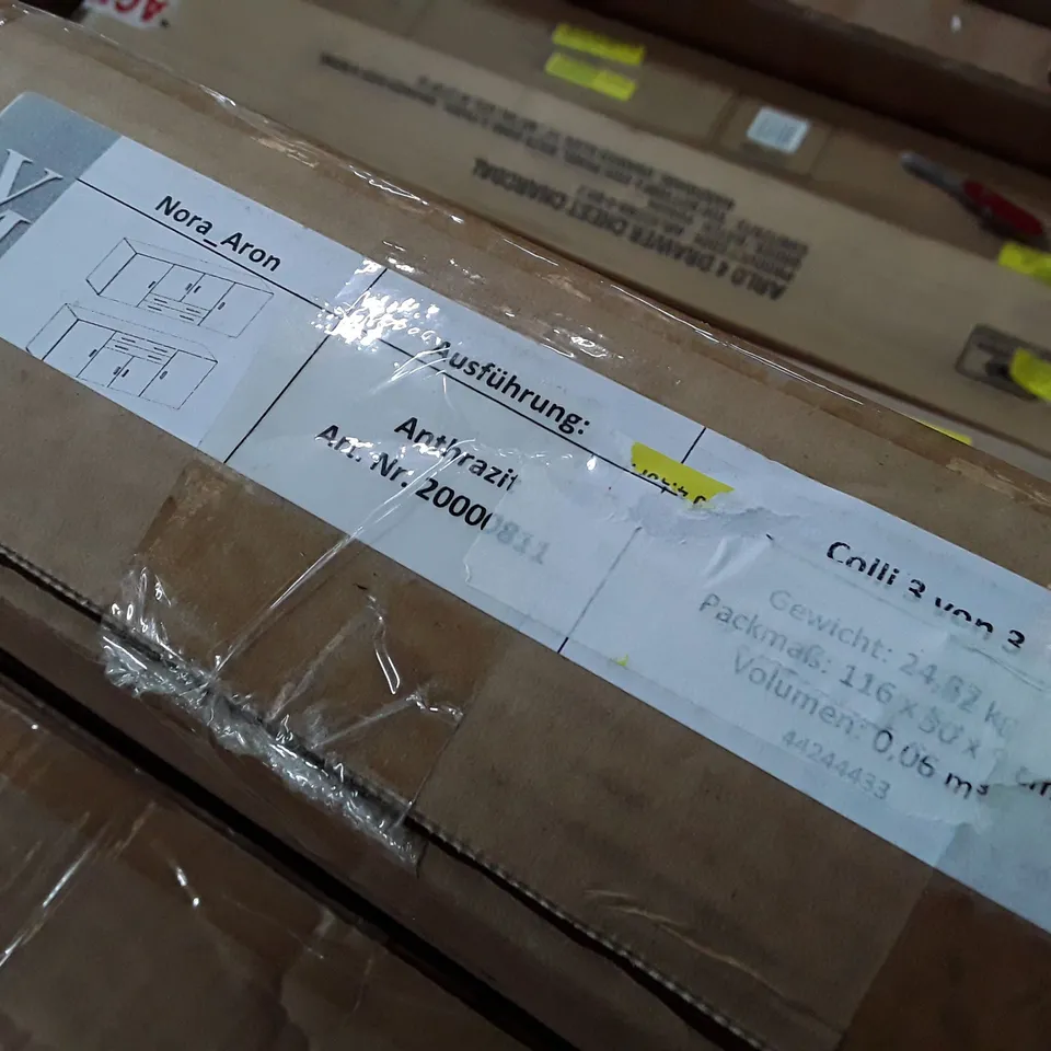 MCCAMMON 166CM SIDEBOARD PARTS - 1 BOX ONLY