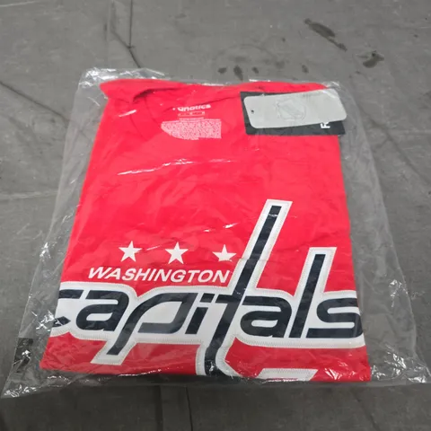 WASHINGTON CAPITALS RED T-SHIRT – SIZE M 