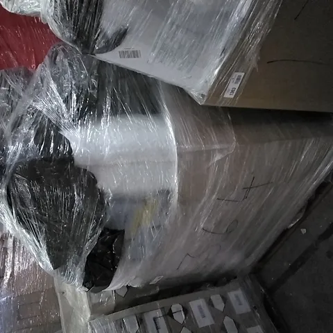 PALLET OF ASSORTED ITEMS INCLUDING ELVIROS ME MEMORY FOAM CERVICAL PILLOW, MATTRESS TOPPERS, WOOL DUVET