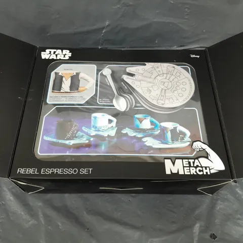 STAR WARS META MERCH REBEL ESPRESSO SET - COLLECTION ONLY 