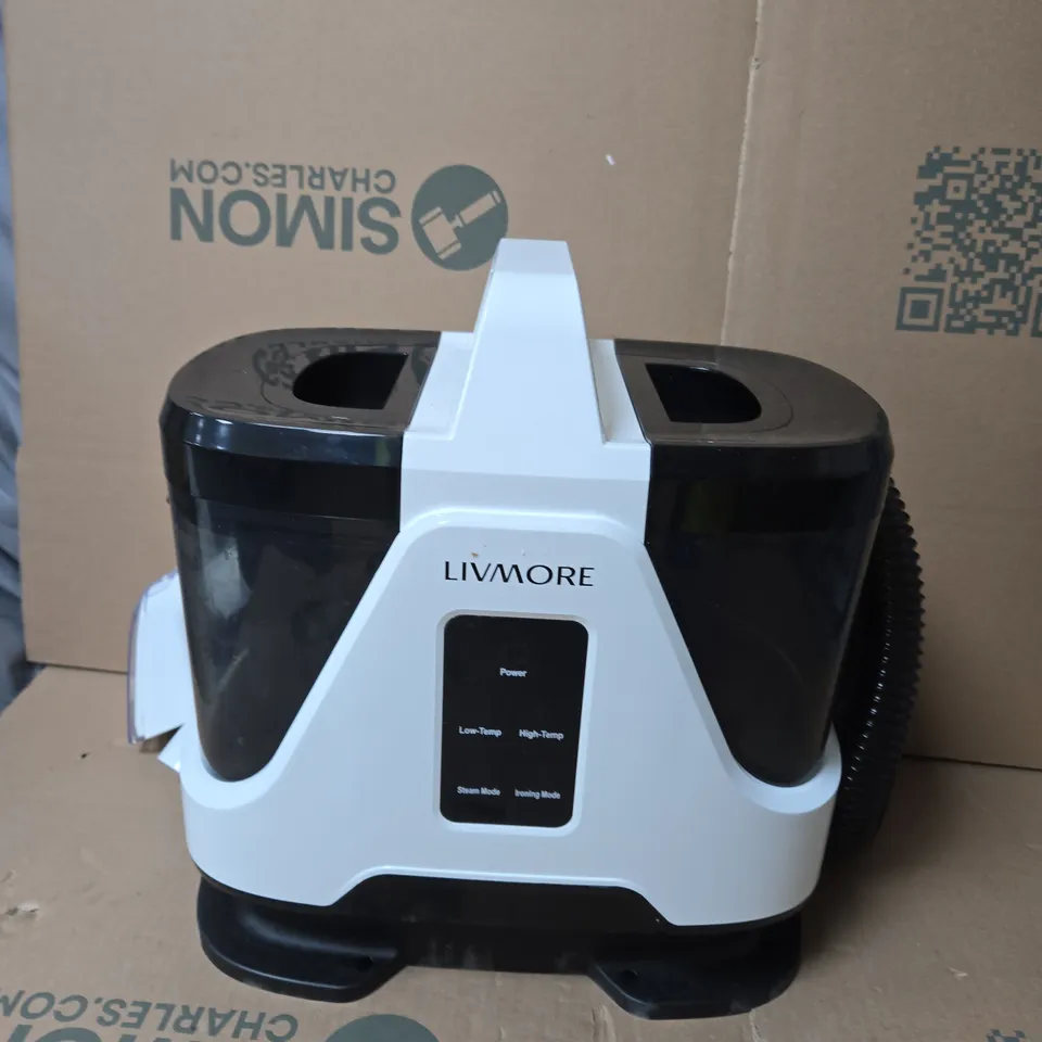 LIVMORE EASYCLEAN SPOT CLEANER – COMPACT CARPET & UPHOLSTERY CLEANER