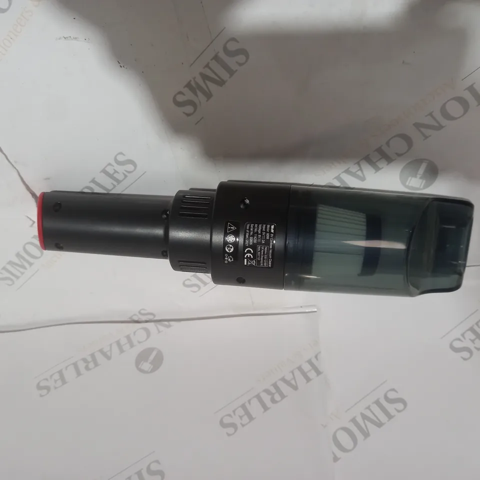 BOXED WOLF CORDLESS CAR BUDDY VACUUM CLEANER