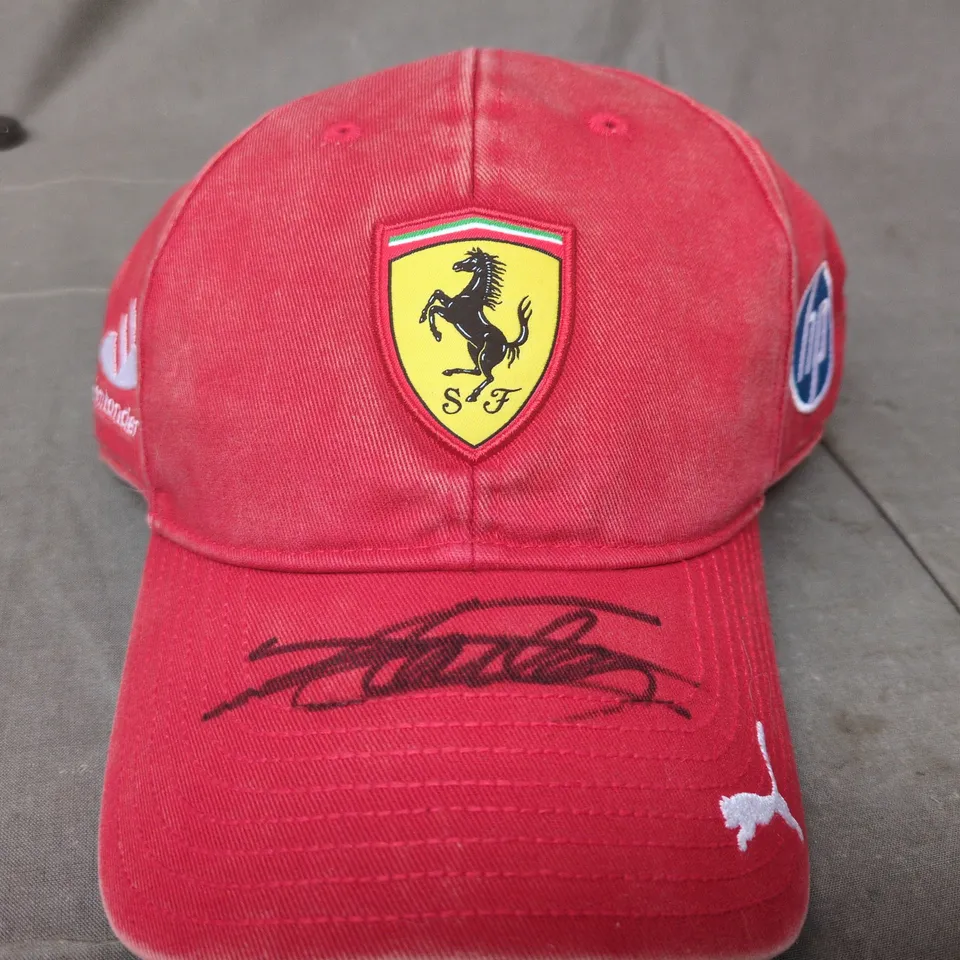 SIGNED PUMA FERRARI CAP