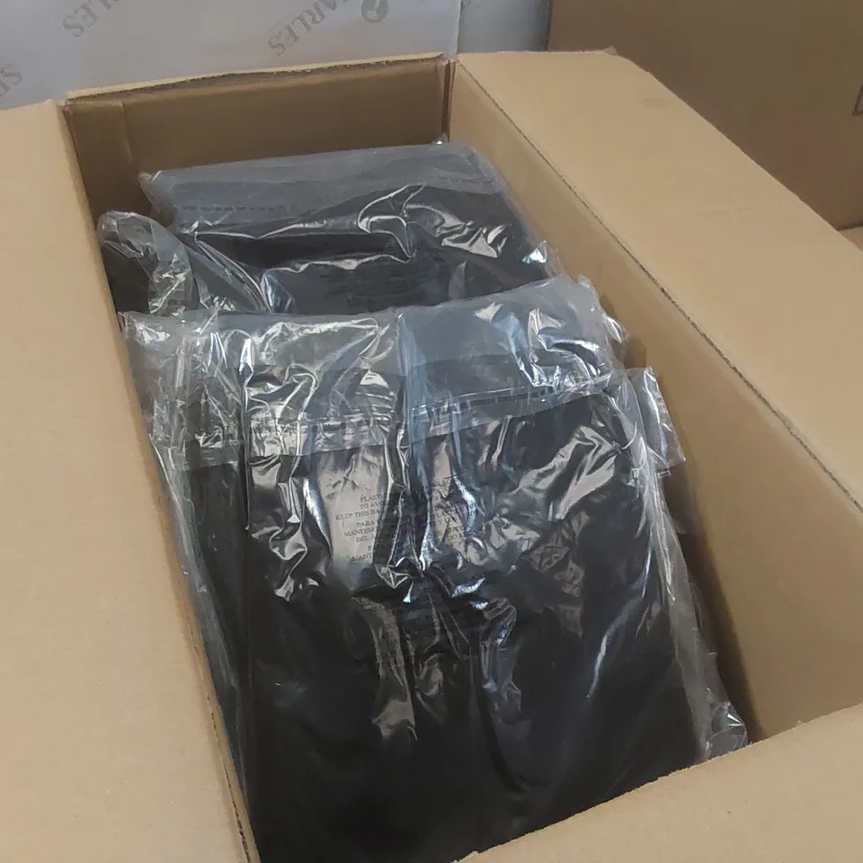BOX CONTAINING APPROXIMATELY 14x BRAND NEW SIMPLY BE BLACK WIDE LEG TROUSERS - SIZE 16R