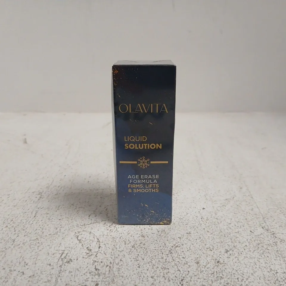 OLAVITA LIQUID SOLUTION AGE ERASE FORMULA – 30ML