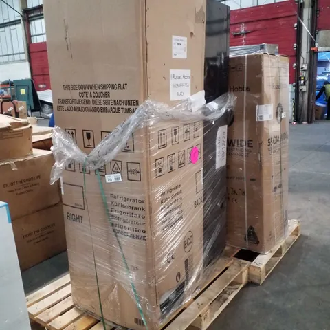 PALLET OF APPROXIMATELY 2 UNPROCESSED RAW RETURN WHITE GOODS TO INCLUDE