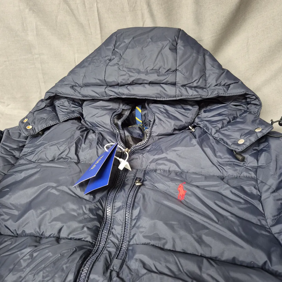 POLO RALPH LAUREN FULL ZIP PADDED COAT SIZE L