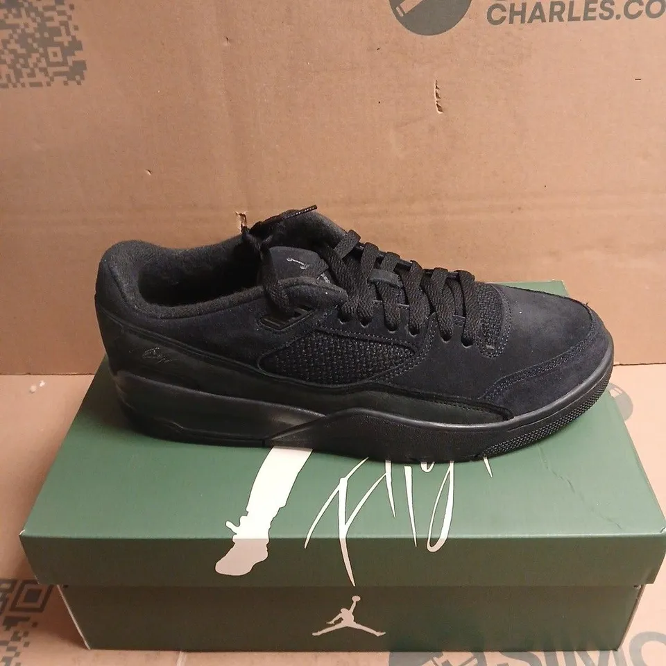 NIKE JORDAN FLIGHT BLACK TRAINERS BOXED SIZE 10