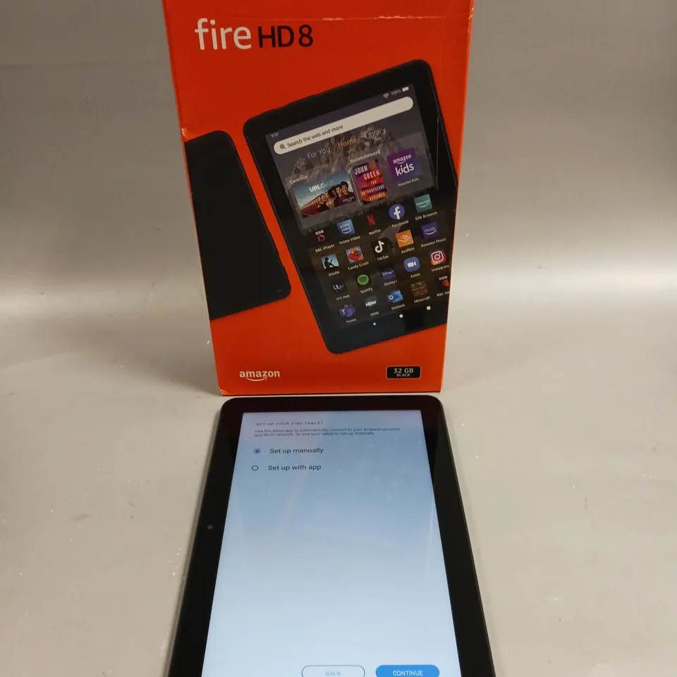 BOXED AMAZON HD8 TABLET 