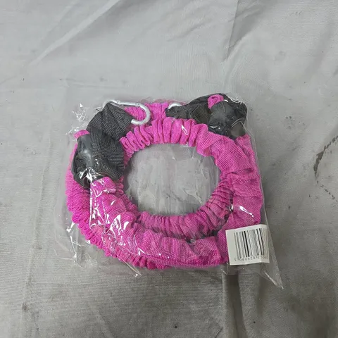 APPROXIMATELY 40 LISA FIT SPARE PARTS BAND 25LB/11.4KG β PINK FABRIC-COVERED RESISTANCE BANDS