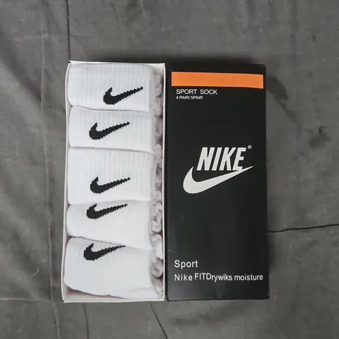 NIKE SPORT SOCKS PACK IN WHITE