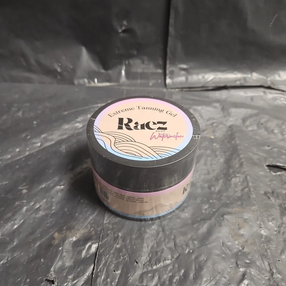 SEALED RAEZ BODY EXTREME TANNING GEL IN WATERMELON – 100G