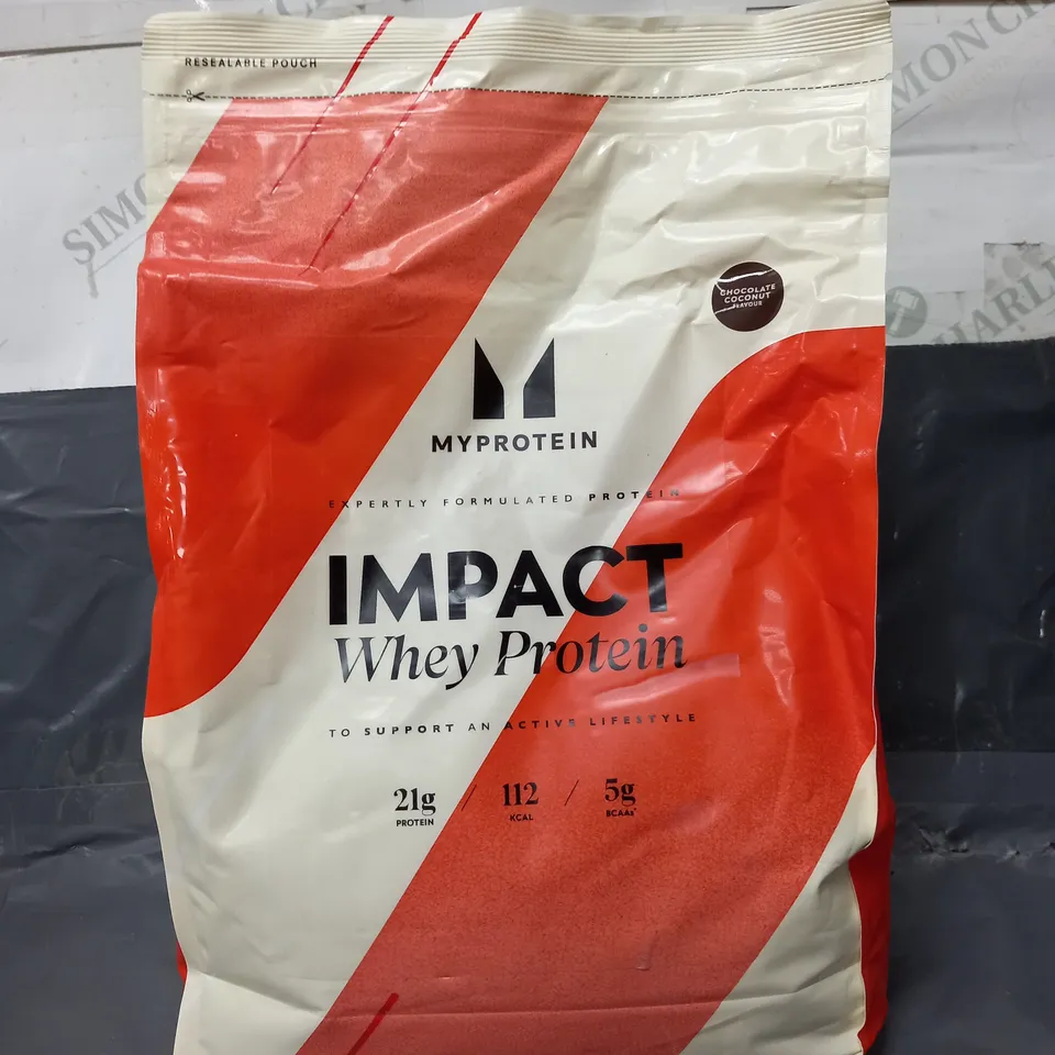 SEALED MYPROTEIN IMPACT WHEY PROTEIN IN CHOCOLATE COCONUT 2.5KG