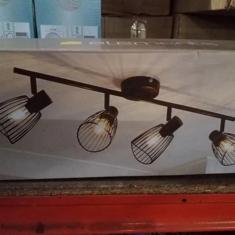 BOXED DUNELM ELEMENTS JULIA SPOTLIGHT - BLACK