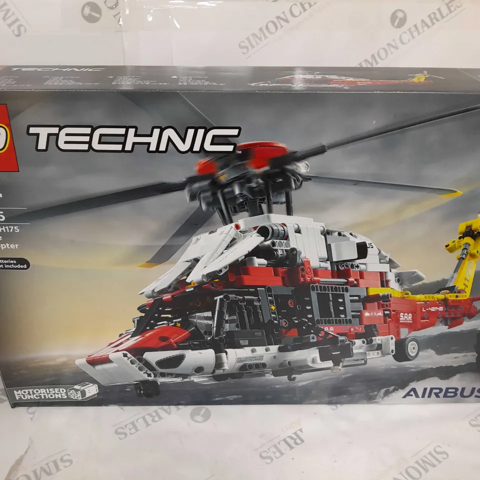 BOXED LEGO TECHNIC AIRBUS H175 RESCUE HELICOPTER RRP £179.5