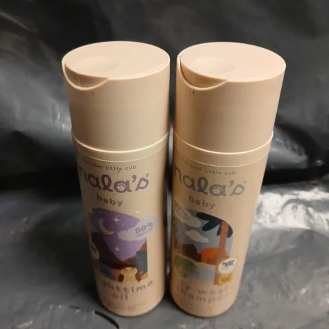 APPROXIMATELY 25 NALA'S BABY PRODUCTS TO INCLUDE NIGHTTIME OIL & BODYWASH/SHAMPOO 