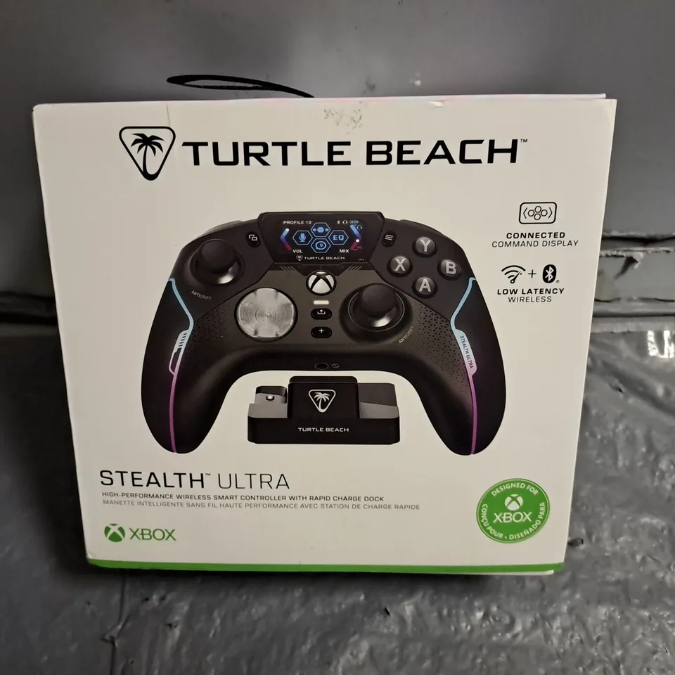 BOXED TURTLE BEACH STEALTH ULTRA WIRELESS CONTROLLER FOR XBOX