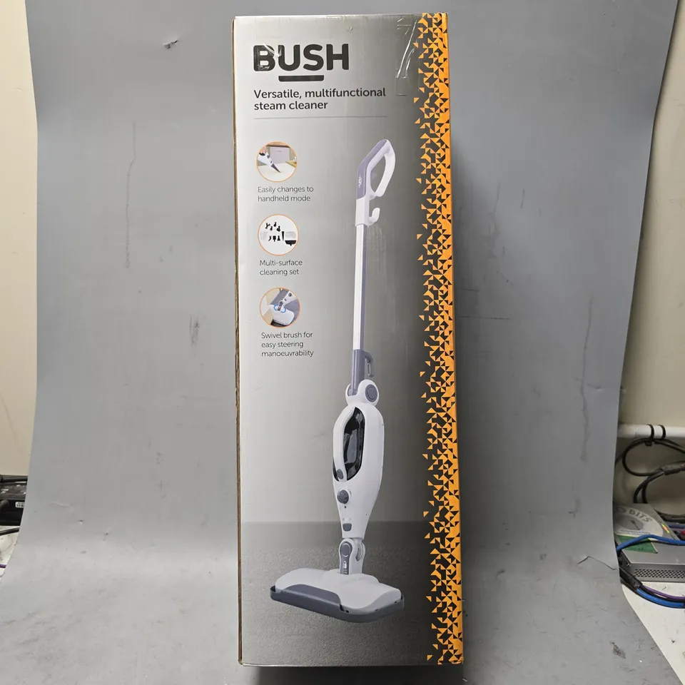 BOXED BUSH VERSATILE MULTIFUNCTIONAL STEAM CLEANER