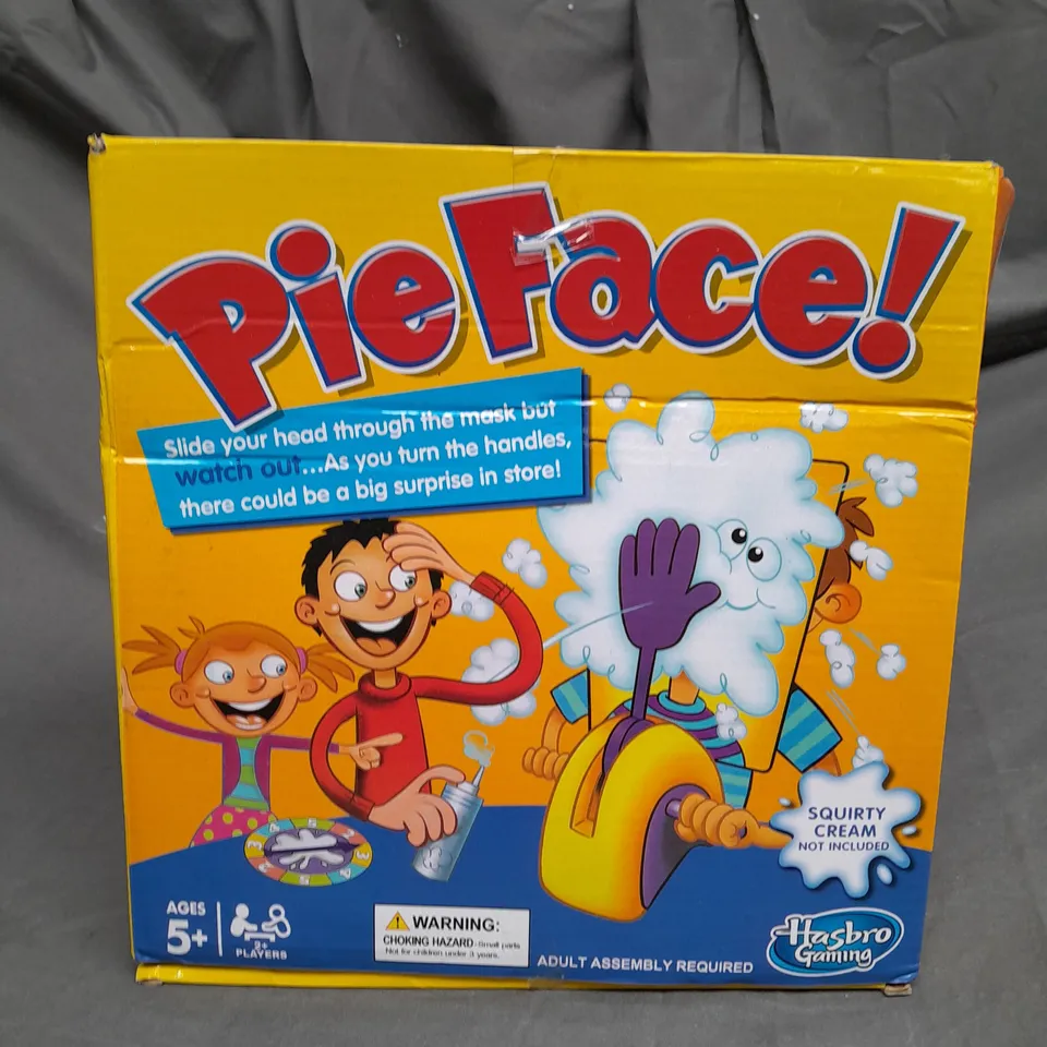 PIEFACE BOARD GAME 