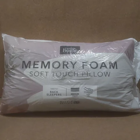 BAGGED MEMORY FOAM SOFT TOUCH PILLOW - MEDIUM SUPPORT