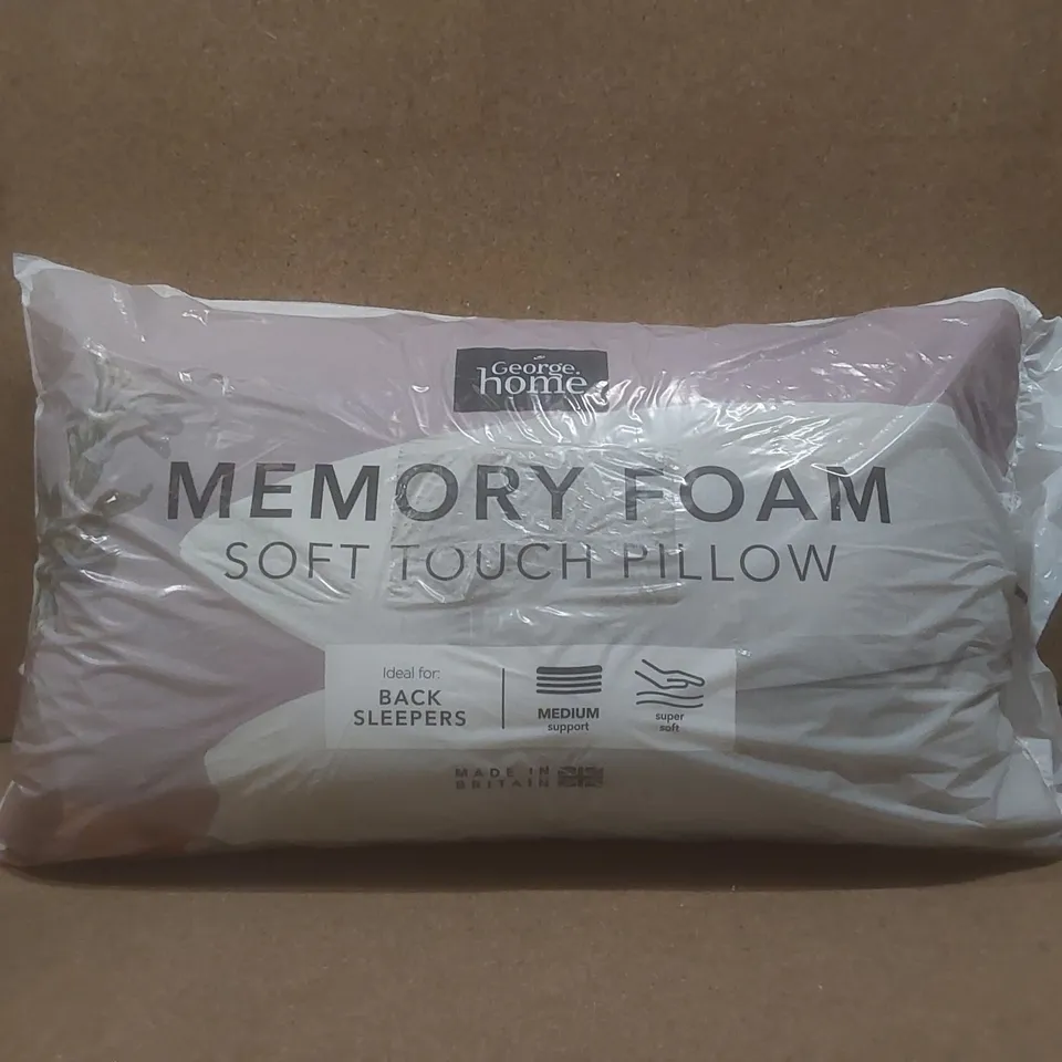 BAGGED MEMORY FOAM SOFT TOUCH PILLOW - MEDIUM SUPPORT