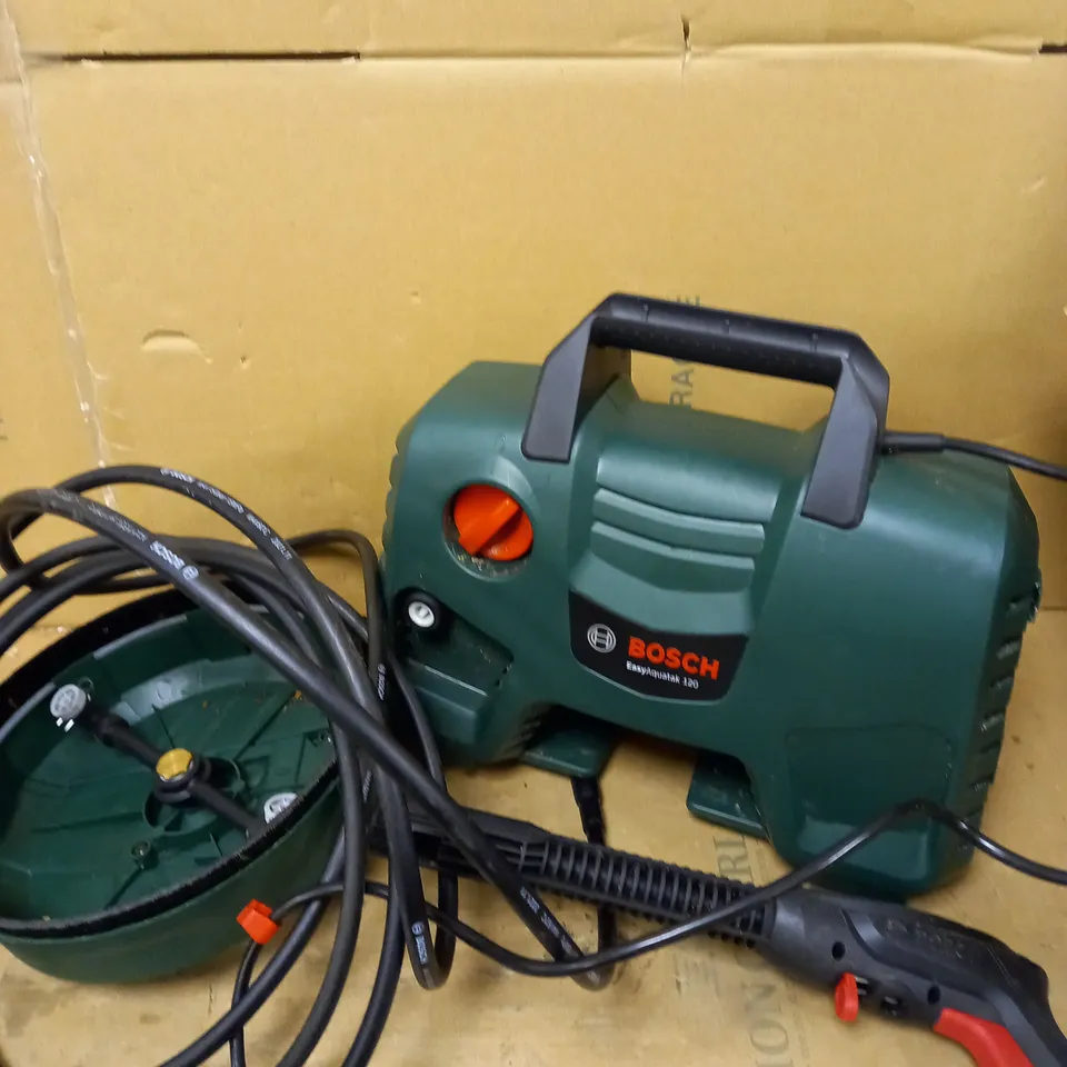 BOSCH EASYAQUATAK 120 HIGH PRESSURE WASHER