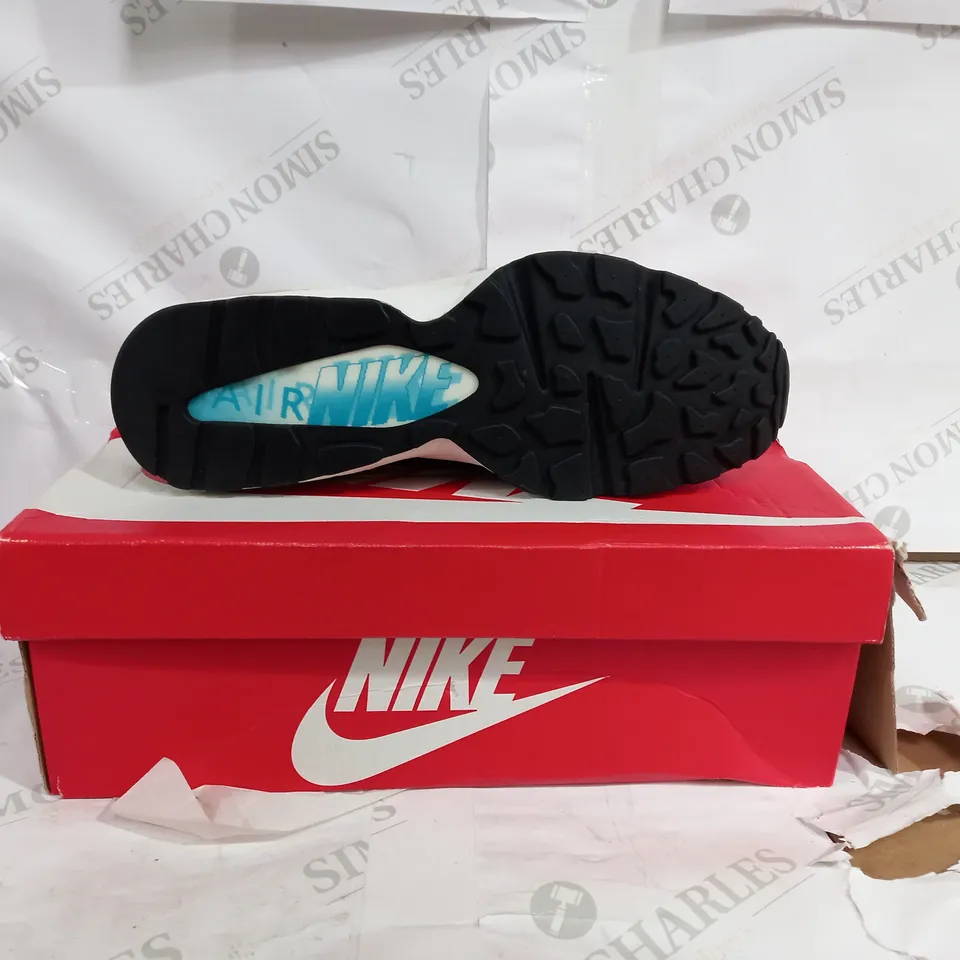 PAIR OF NIKE AIR MAX 93 BRIGHT WHITE/ CITRUS - SIZE 12