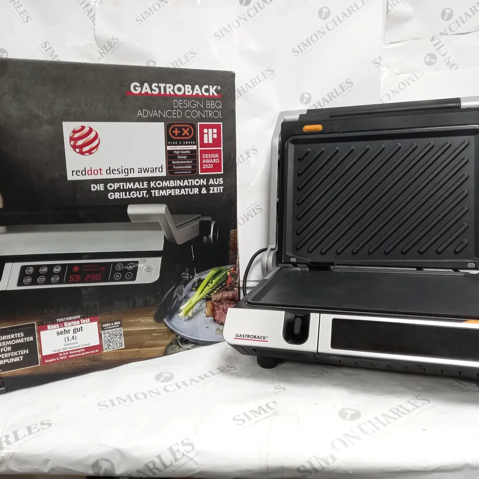 BOXED GASTROBACK DESIGN BBQ ADVANCED CONTROL