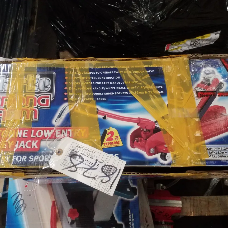 BOXED CLARKE 2.25 TONNE LOW PROFILE TROLLEY JACK PARTS