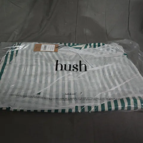 BAGGED HUSH EMELY STRIPE FLUID SHIRT SIZE 8