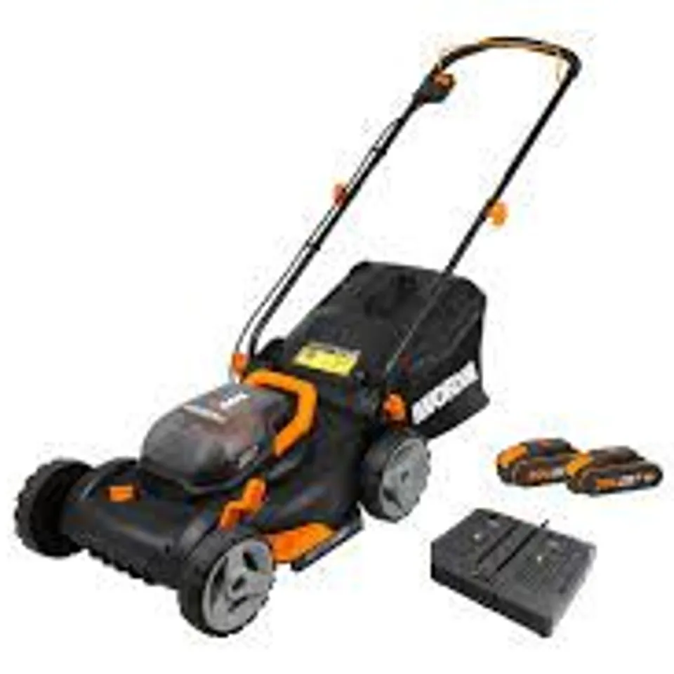 WORX POWER SHARE CORDLESS LAWN MOWER 